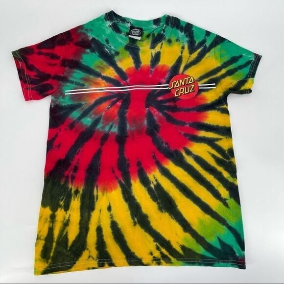 Santa Cruz Skateboarding Vintage Tie Dye - Picture 1 of 6